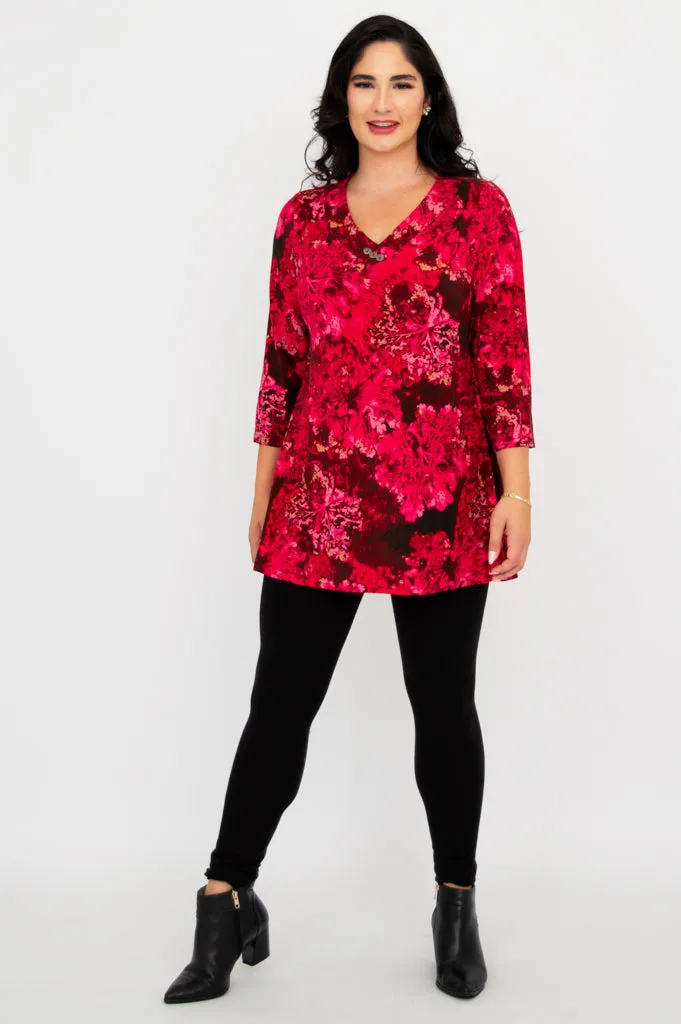 Vana 3/4 Tunic, Normandy, Bamboo