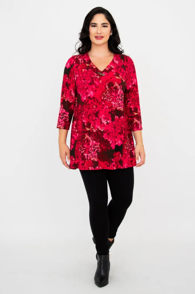 Vana 3/4 Tunic, Normandy, Bamboo