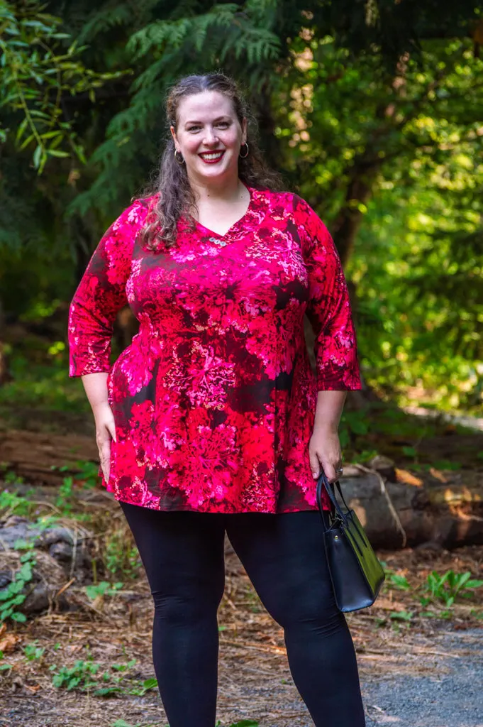 Vana 3/4 Tunic, Normandy, Bamboo