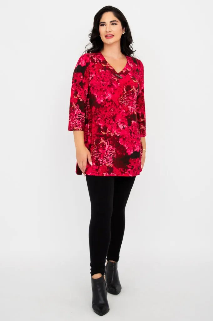 Vana 3/4 Tunic, Normandy, Bamboo