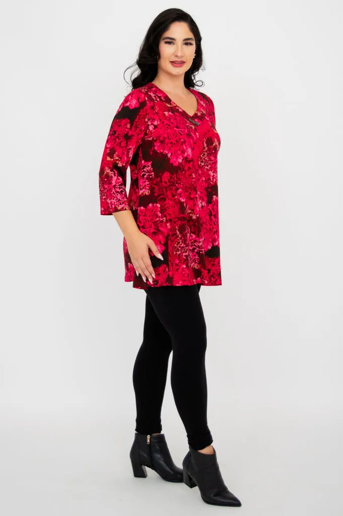 Vana 3/4 Tunic, Normandy, Bamboo