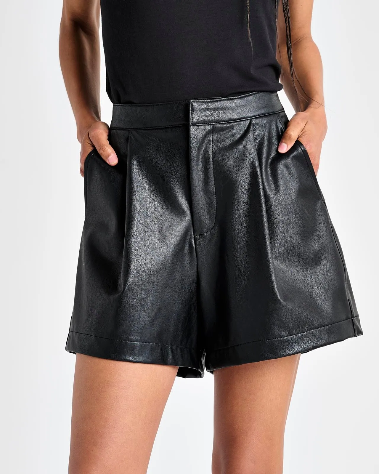 Vegan Leather Short