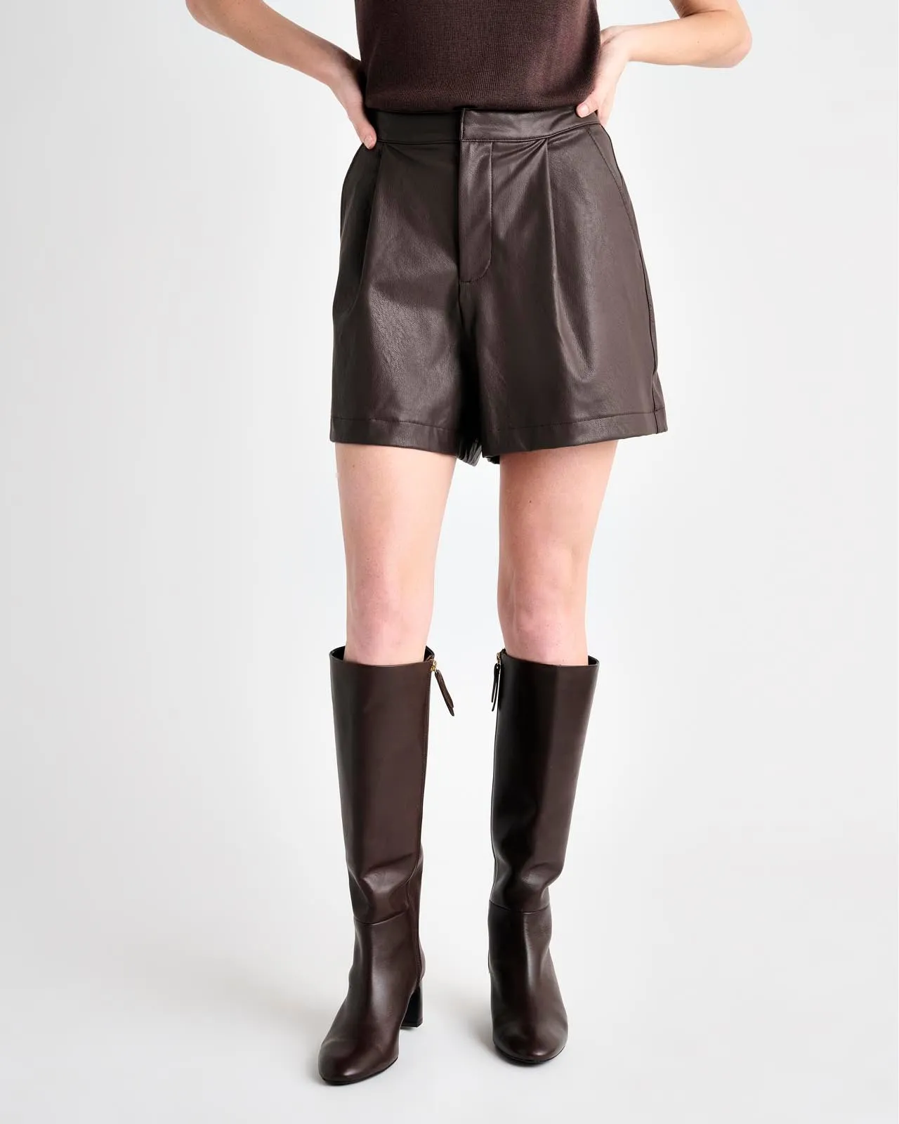Vegan Leather Short
