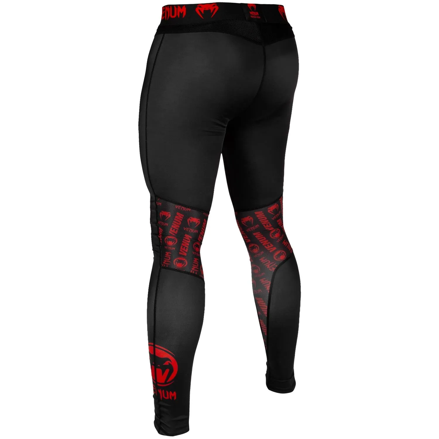 Venum Logos Tights - Black/Red