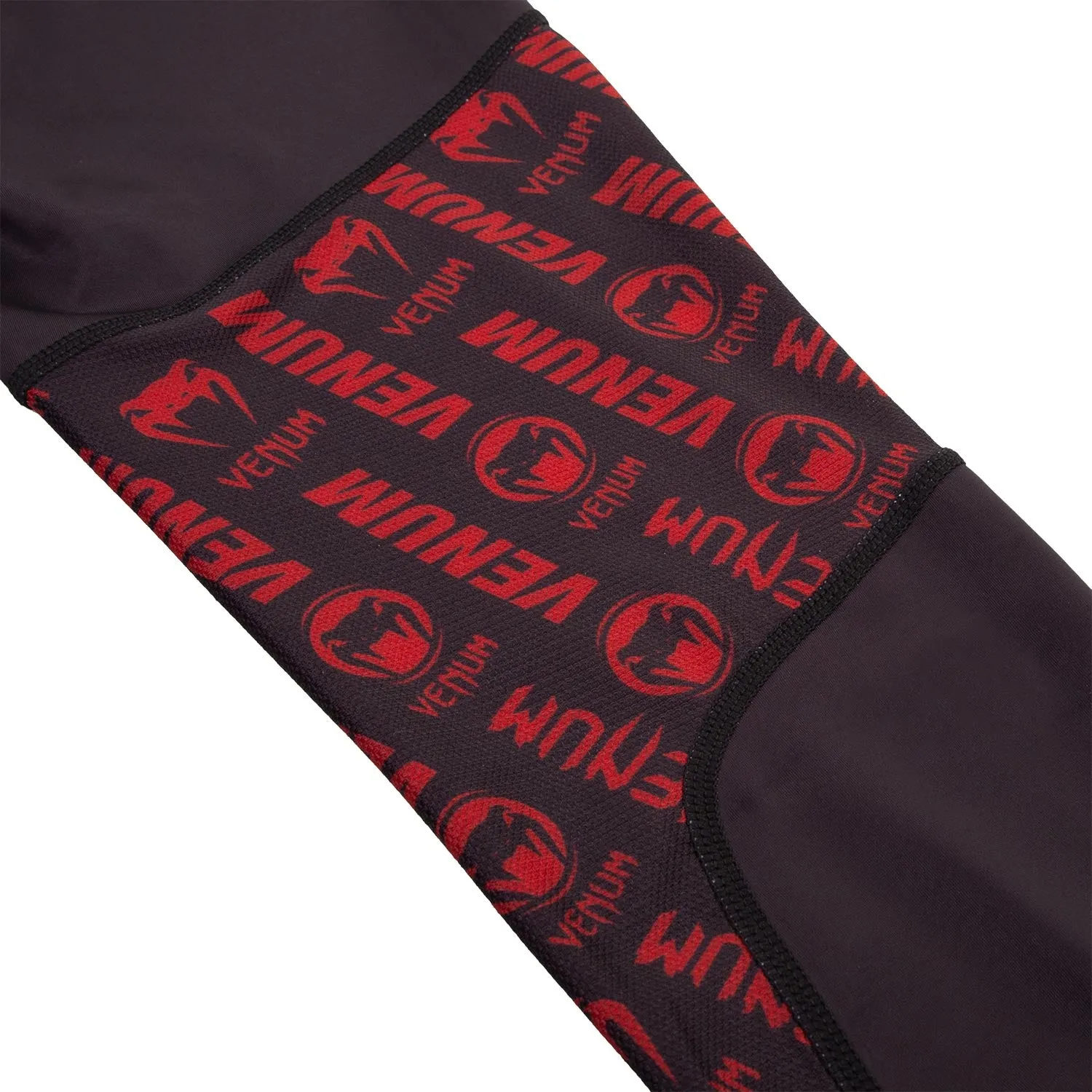 Venum Logos Tights - Black/Red
