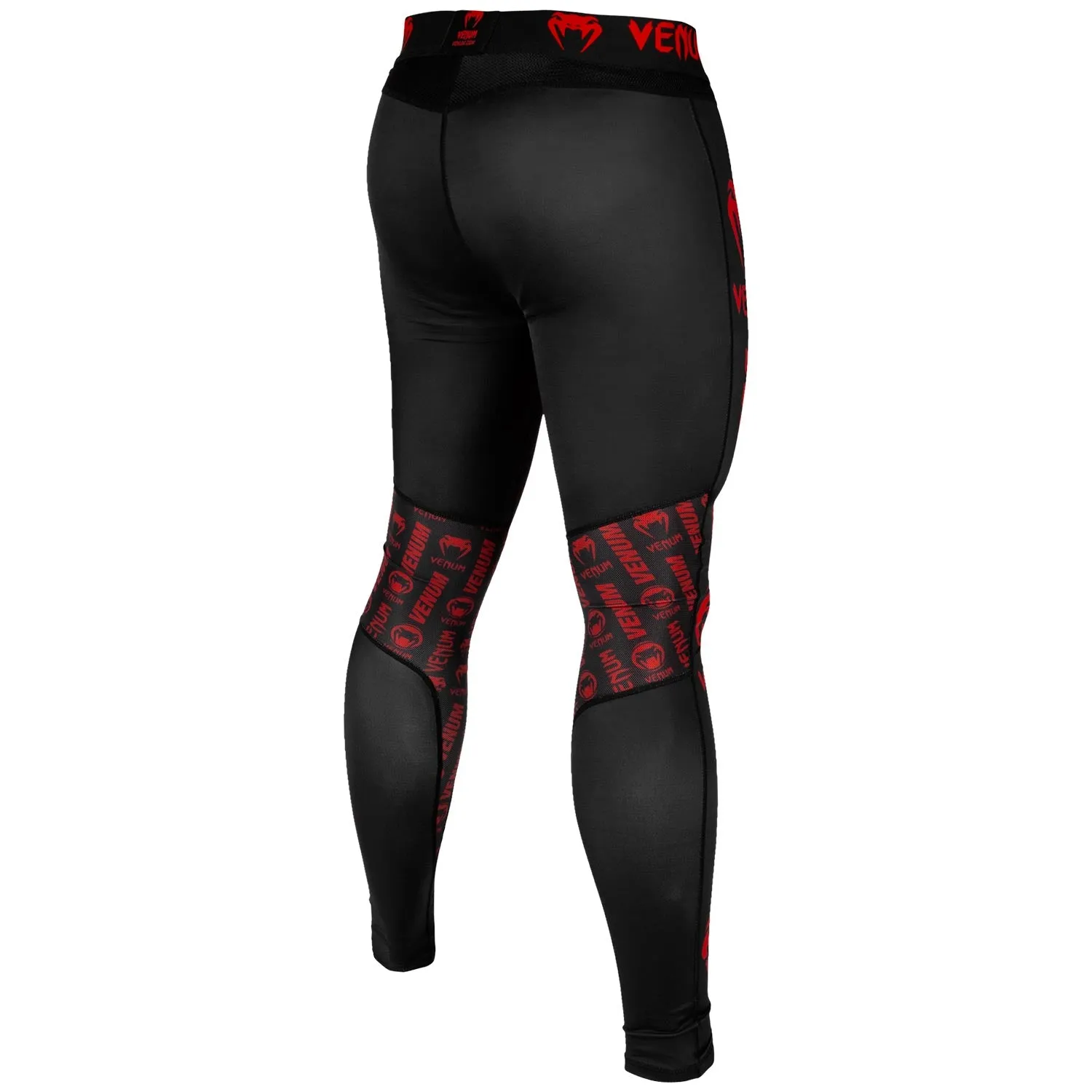 Venum Logos Tights - Black/Red