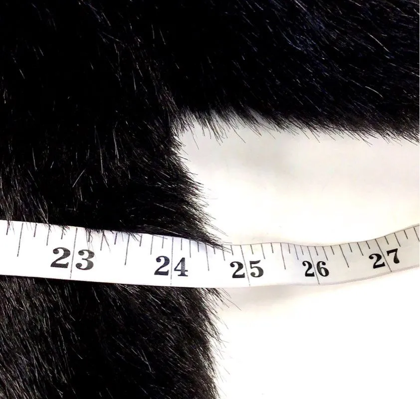 Vintage American Signature Women's Black Overcoat