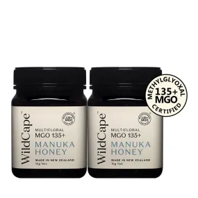 WildCape Manuka MGO 135  1kg (Twin Pack)