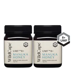 WILDCAPE Manuka UMF 8  1kg - Bundle of 2