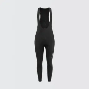 Women's All-Around Thermal Bib Tights - Black