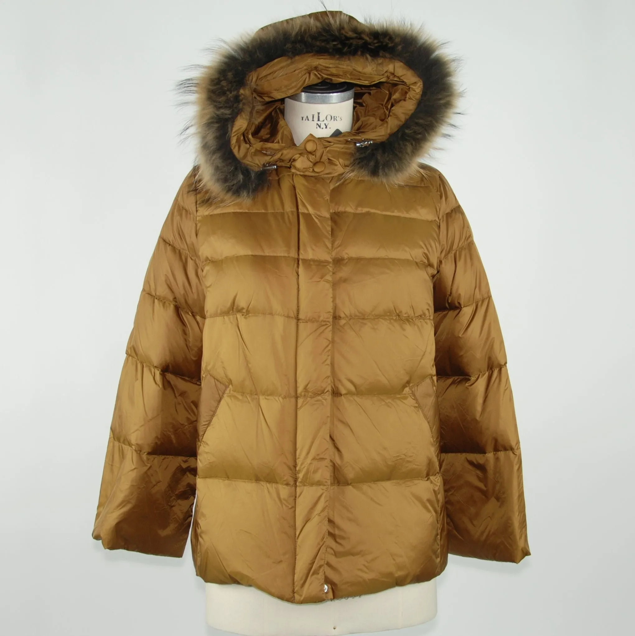 Yellow Polyamide Jackets & Coat